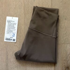 EUC wunder train pant 25" nomad size 4 lululemon